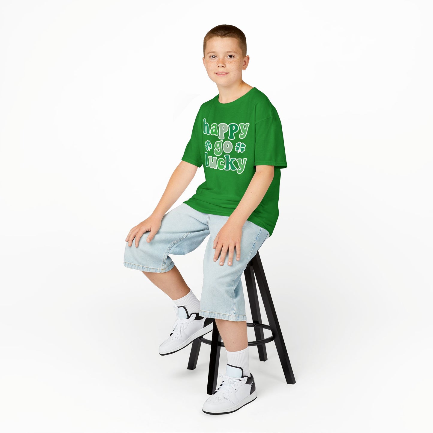 Kids Happy Go Lucky Shirt, St. Patrick's T-shirt