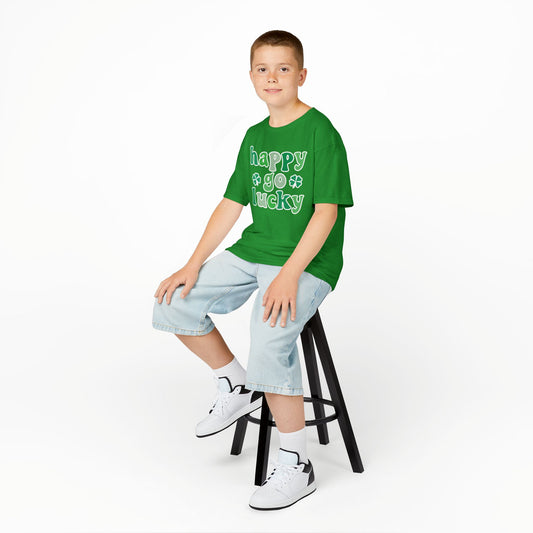 Kids Happy Go Lucky Shirt, St. Patrick's T-shirt