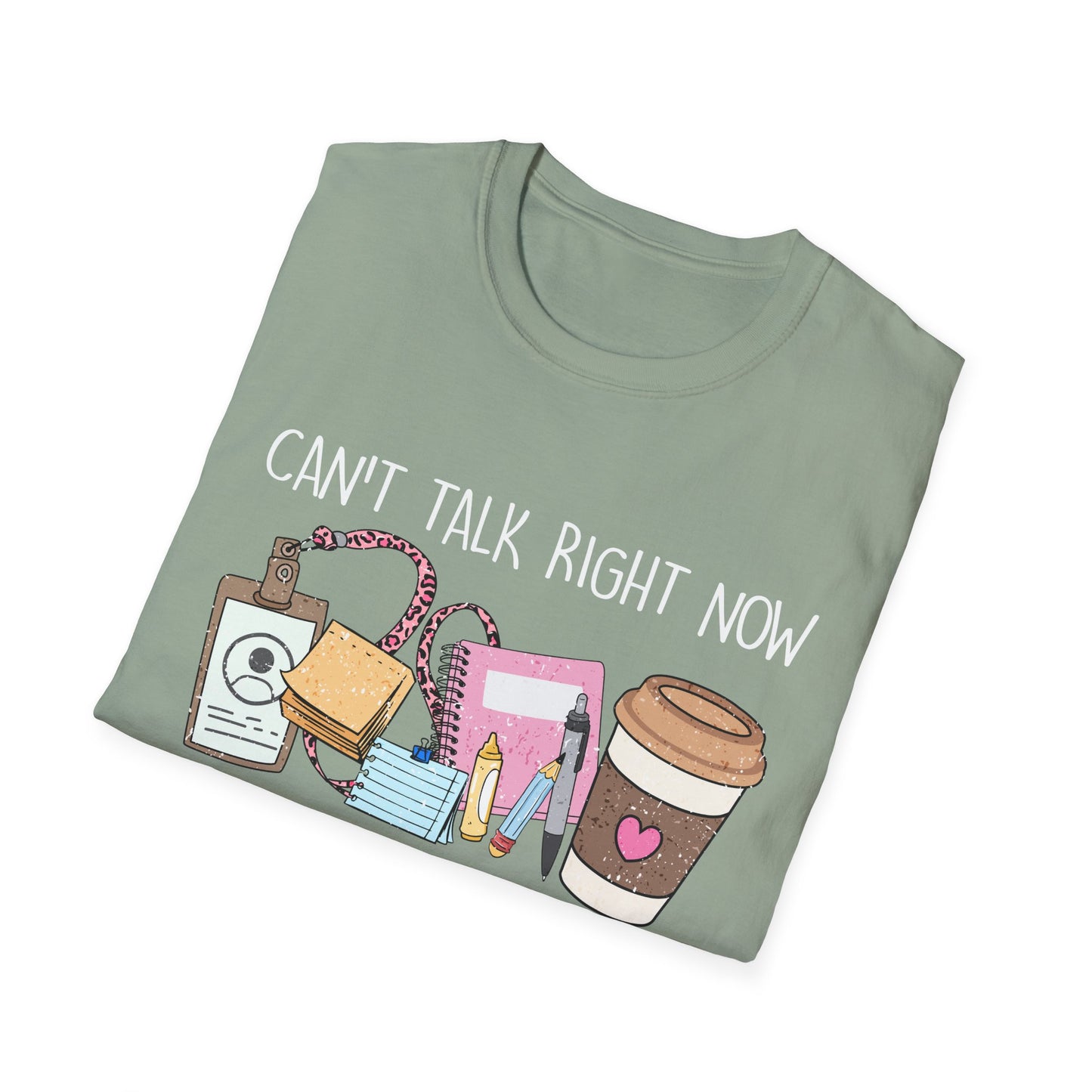 Teacher Life Unisex Softstyle T-Shirt | Funny Teacher Tee, Gift for Educators, Classroom Humor, Teacher Appreciation, Back to School