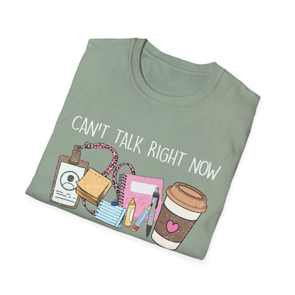 Teacher Life Unisex Softstyle T-Shirt | Funny Teacher Tee, Gift for Educators, Classroom Humor, Teacher Appreciation, Back to School