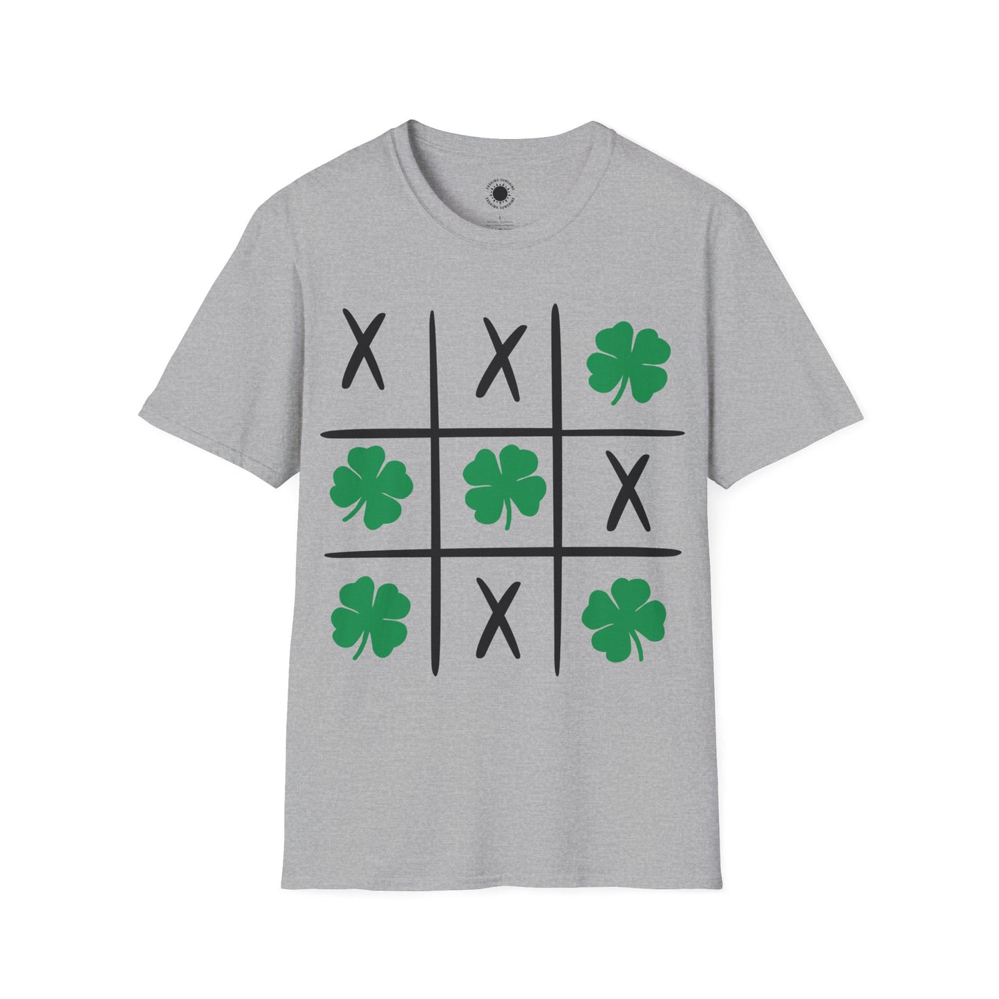 Tic Tac Toe Shamrock Shirt, St. Patrick's tee