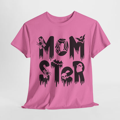 Momster Tee, Halloween Shirt, Trick-or-Treat, Unisex Heavy Cotton Tee,