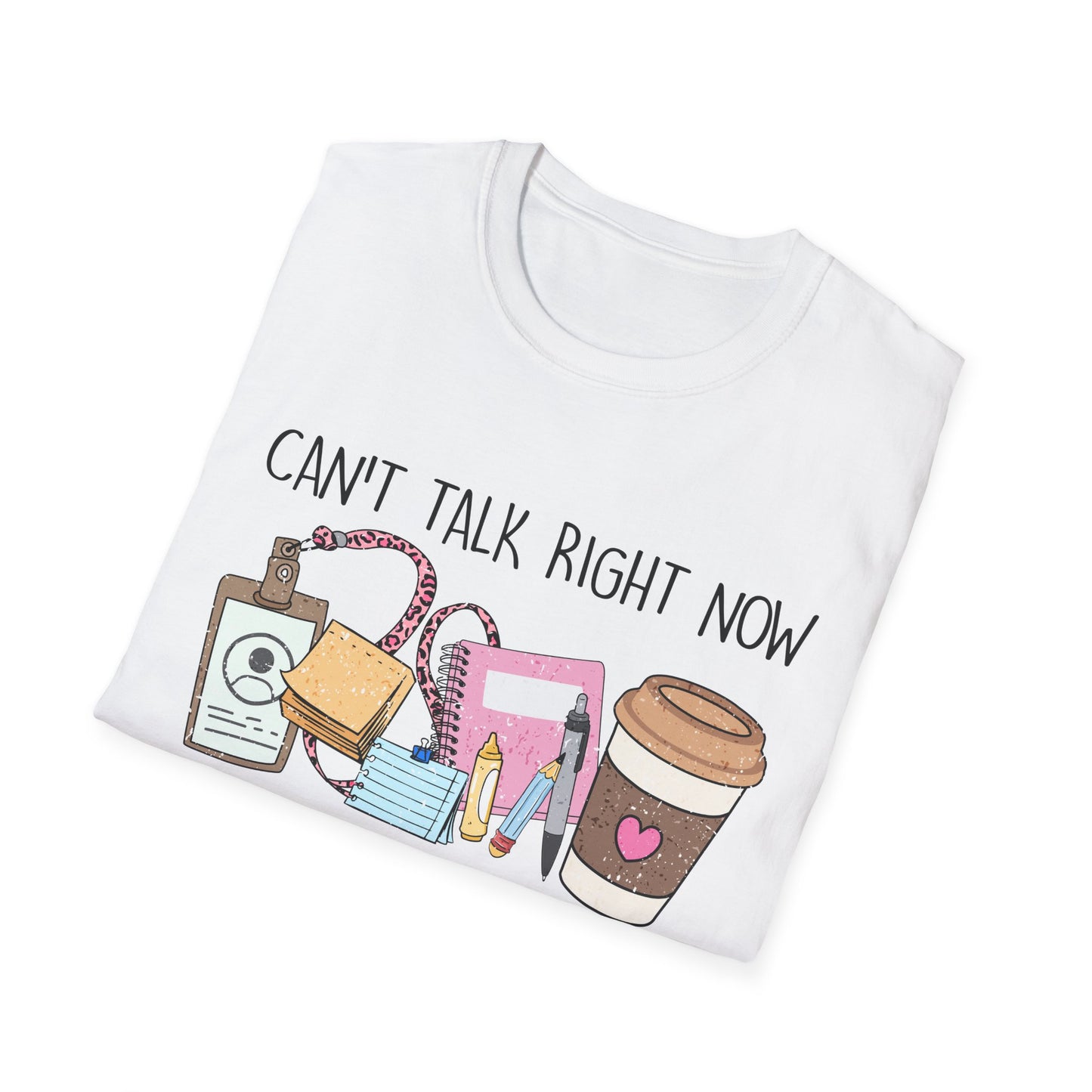 Teacher Life Unisex Softstyle T-Shirt | Funny Teacher Tee, Gift for Educators, Classroom Humor, Teacher Appreciation, Back to School