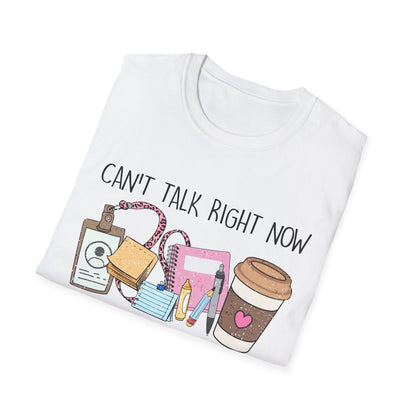 Teacher Life Unisex Softstyle T-Shirt | Funny Teacher Tee, Gift for Educators, Classroom Humor, Teacher Appreciation, Back to School