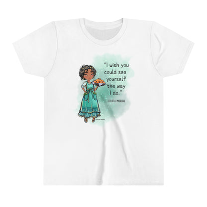 Youth Julieta Madrigal, I Wish You Could See Yourself the Way that I Do, Short Sleeve Tee