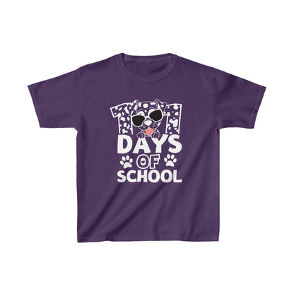 101 Days of School Shirt – Celebrate Milestones in Style! - Dalmation - Kids Heavy Cotton™ Tee