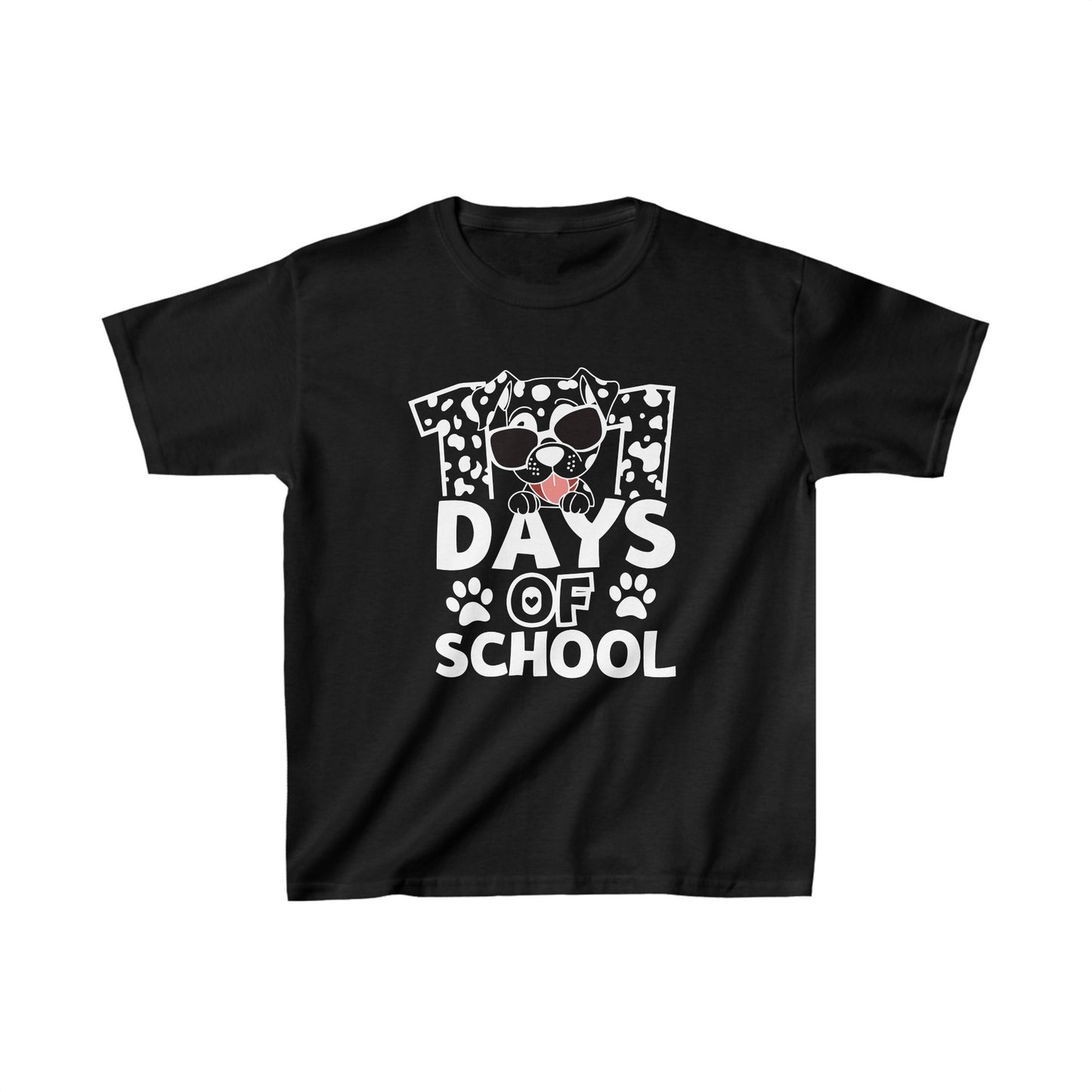 101 Days of School Shirt – Celebrate Milestones in Style! - Dalmation - Kids Heavy Cotton™ Tee