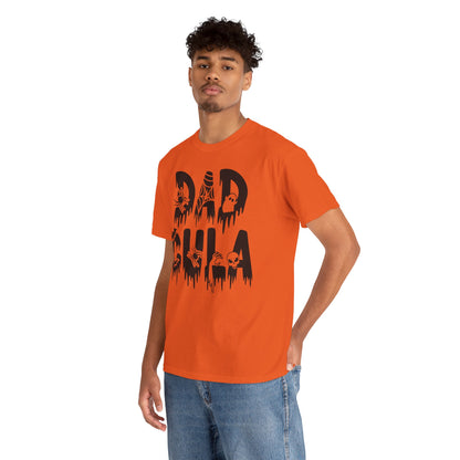 Dadcula Tee, Halloween Tee, Dad Shirt, Halloween Dad Shirt, Unisex Heavy Cotton Tee,