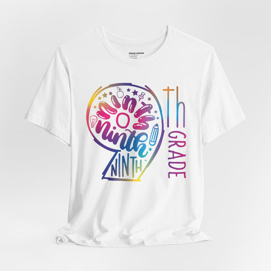 9th Grade Celebration Short Sleeve, High School, School Year, Ninth grade