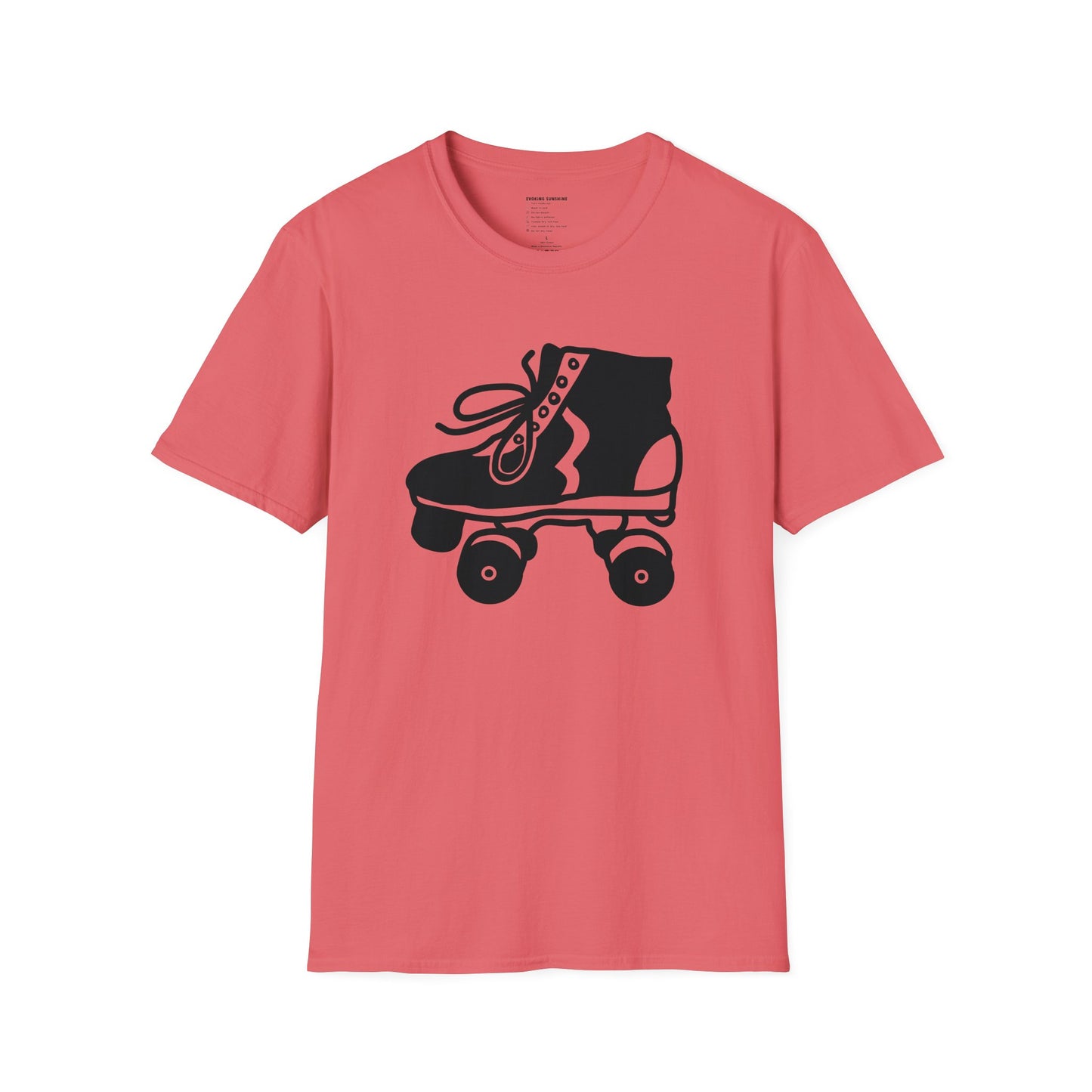 Vintage Roller Skate - Unisex Softstyle T-Shirt - Skater - Roller Skate - VSCO