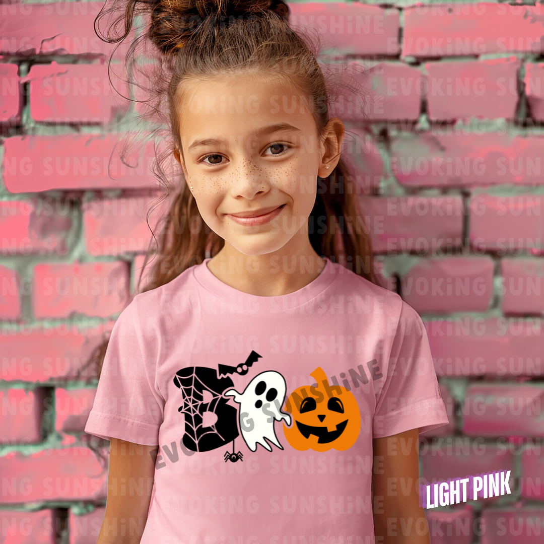 Spooky BOO Halloween T-Shirt - Kids Tee