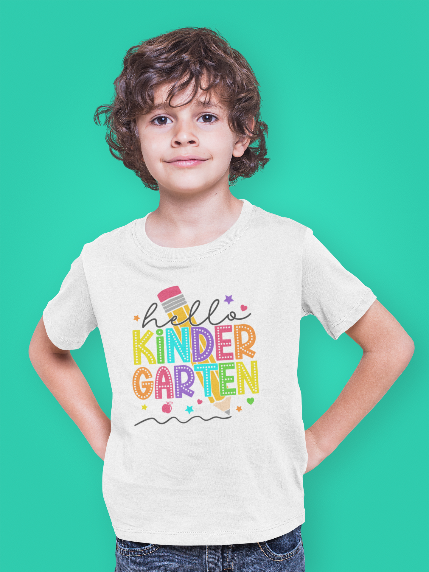 Hello Kindergarten, Back to School Shirt, Elementary School