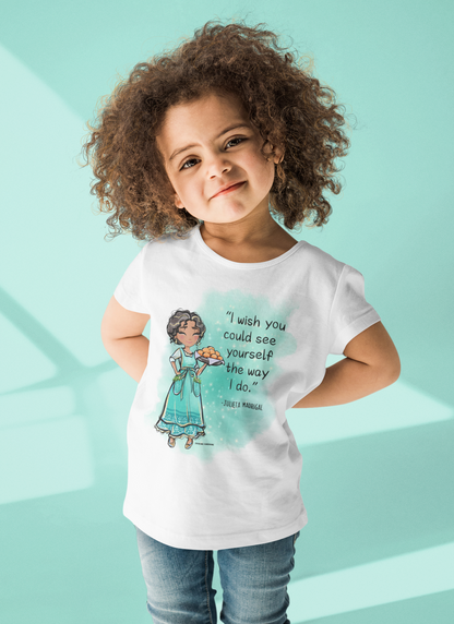 Toddler Julieta Madrigal, I Wish You Could See Yourself the Way that I Do, Short Sleeve Tee