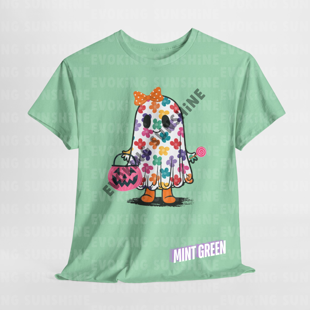 Sweet and Spooky Halloween Ghost Cute Ghost - Adult Unisex Tee - Express Delivery available