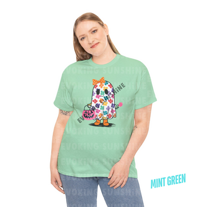 Sweet and Spooky Halloween Ghost Cute Ghost - Adult Unisex Tee - Express Delivery available