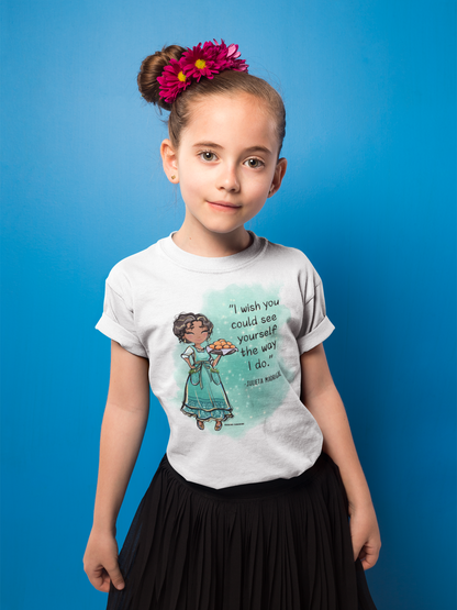 Youth Julieta Madrigal, I Wish You Could See Yourself the Way that I Do, Short Sleeve Tee