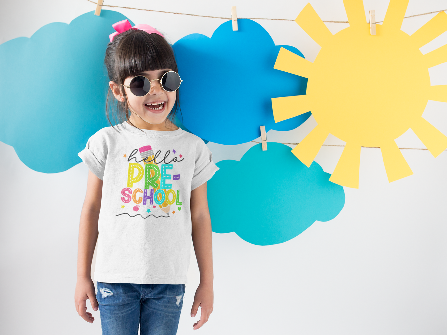 Hello Preschool, Back to School Shirt, Preschool, MDO, Mothers Day Out, Toddler T-Shirt