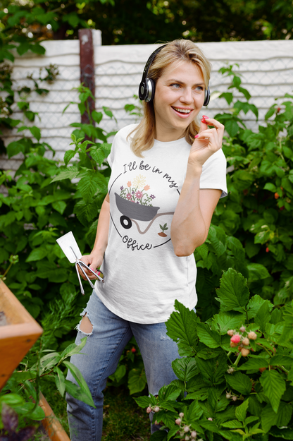 I'll Be In My Office - Unisex Softstyle T-Shirt - Garden - Plant