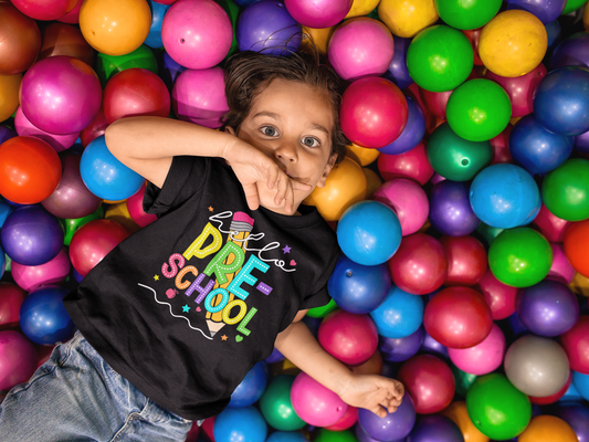 Hello Preschool, Back to School Shirt, Preschool, MDO, Mothers Day Out, Toddler T-Shirt